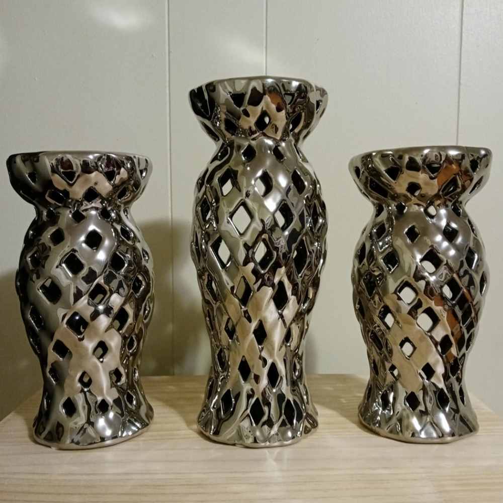 Three Hands Corp Candle Holder Trio
